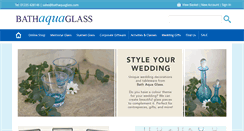 Desktop Screenshot of bathaquaglass.com